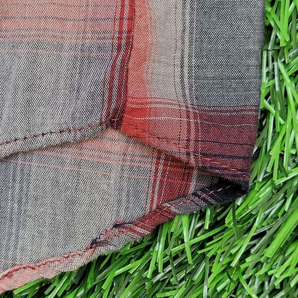 Vintage Ely-Cattleman Pearl Snap Shirt XL 25x32 Shadow Plaid - Picture 12 of 12